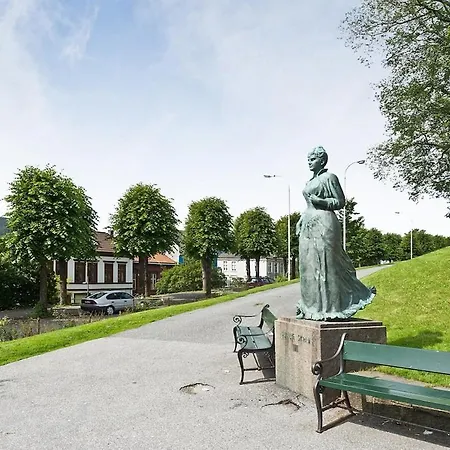 Lägenhet Lysthuset Den Lille - Authentic Wodden House Bergen