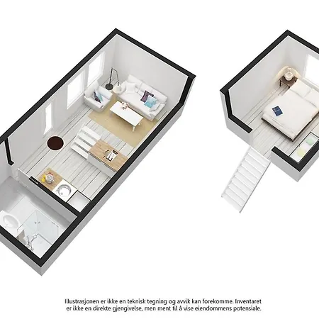 Lysthuset Den Lille - Authentic Wodden House Апартаменти